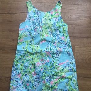 Lilly Pulitzer Blue Heaven Shift Dress Size 8
